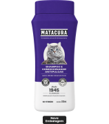 Shampoo e Condicionador  Matacura Antipulgas para Gatos 200ml