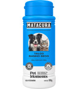 Talco Banho Seco Matacura - Cães e Gatos (100g)