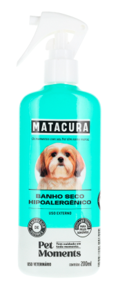 Spray Banho Seco Hipoalergênico